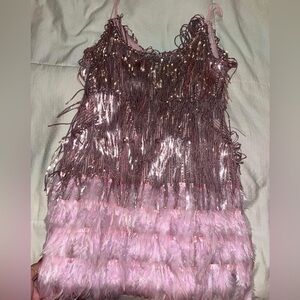 TRIPLE THREADS MINI DRESS